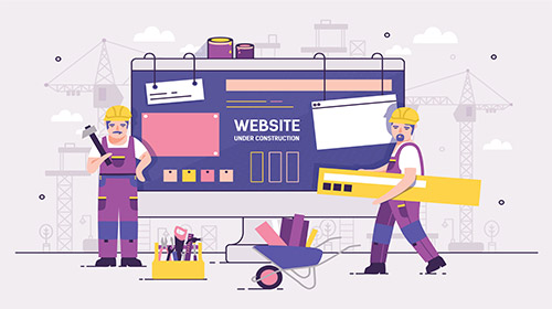 web construction