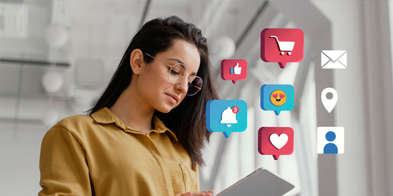 types of social media content
