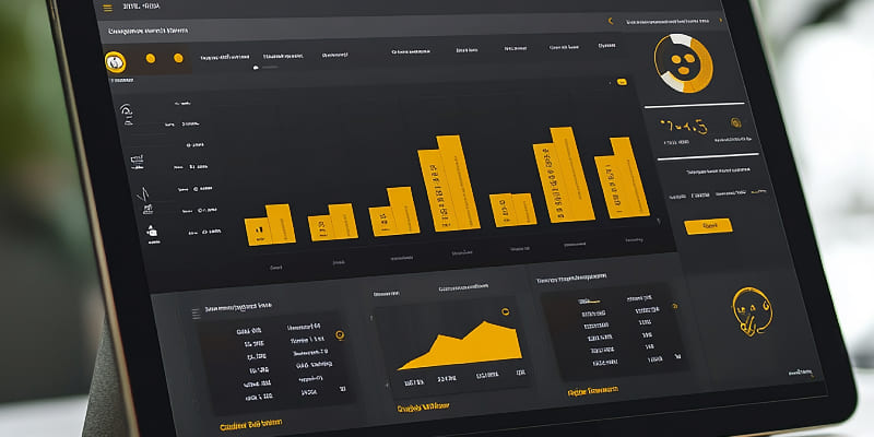 Digital marketing analytics dashboard illustrating CRO vs SEO performance metrics with charts and graphs.
