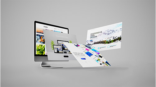 web development concept design