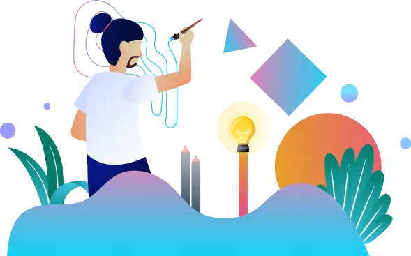 Develop a strong brand identity through graphic design