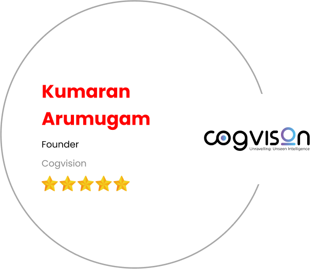 Cogvision client testimonial - BUD India