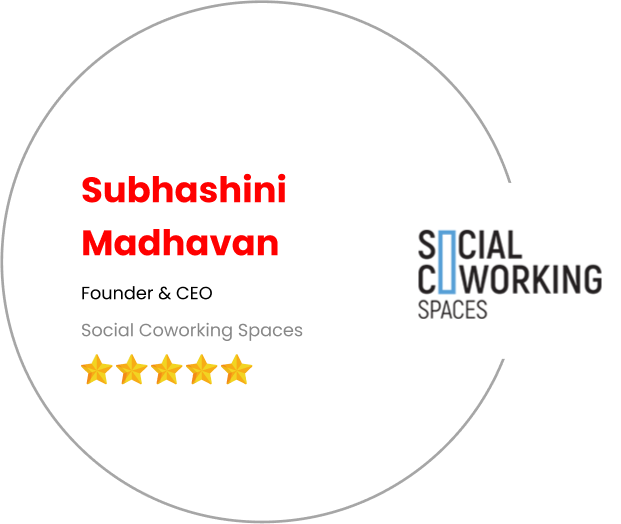 Social Co Working client testimonial - BUD India
