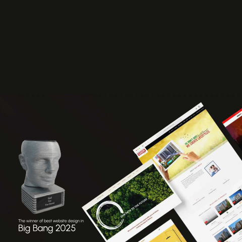 Web development company banner